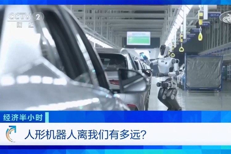 中央电视台《经济半小时》栏目对leyu平台机器人的专题报道
